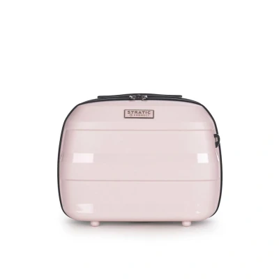 Abbildung von Stratic Straw+ Beauty Case beige Koffer mit 4 Rollen