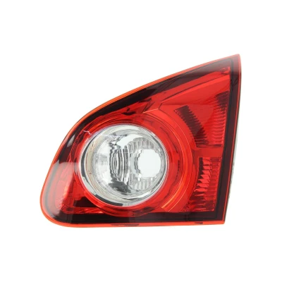 Abbildung von ABAKUS 215 1321R UE Rückleuchte rechts innerer Teil P21W Rot ohne Lampenträger, Glühlampe NISSAN: Qashqai / Qashqai+2 I