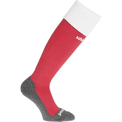 Abbildung von uhlsport Fussball Teamsport CLUB Kniestrümpfe, Herren, Größe: 37 39, Rot/weiss