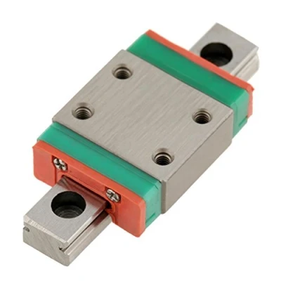 Abbildung von Miniatur Linearführung Schiene, LWL7B 40mm Mini Linear Rail Guide Schiebetür Gide 7mm Breite mit Gleitblock Klein für DIY 3D Drucker CNC Maschine usw(40mm)