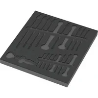 Abbildung von 9831 Schaumstoffeinlage für 6003 Joker Set 1, leer