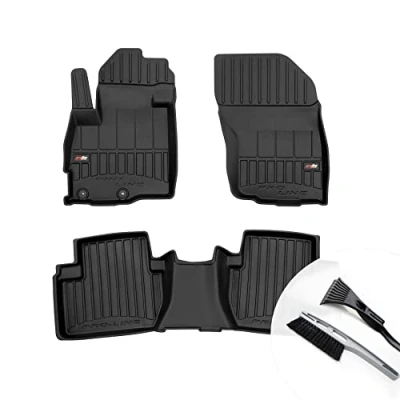 Abbildung von moto MOLTICO 3D Gummimatten Auto Fußmatten Gummi Automatten 4 teilig Set passend für Mitsubishi Outlander II 2006 2012