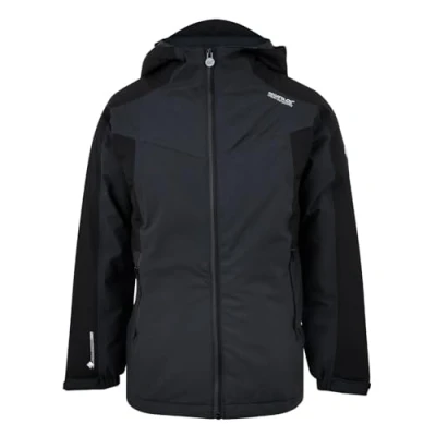 Abbildung von Regatta Unisex Kinder Junior Highton Pad Ii Jacket, Ash/Black, 5 Jahre EU