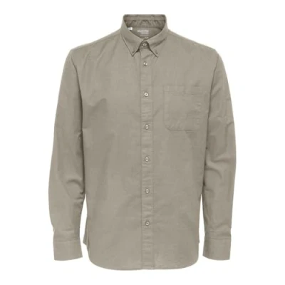 Abbildung von Selected Homme Regrick Hemd, Herren, Größe: Small, Pure cashmere
