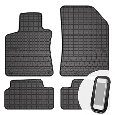 Abbildung von Gummimatten Auto Fußmatten Gummi Automatten Passgenau 4 teilig Set passend für Peugeot 308 II ab 2013