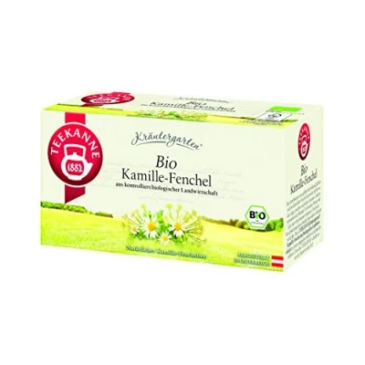 Abbildung von Teekanne ?sterreich Kr?utergarten Bio Kamille Fenchel, 6er Pack (6 x 32 g)