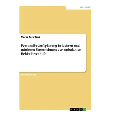 Abbildung von Personalbedarfsplanung in kleinen und mittleren Unternehmen der ambulanten Behindertenhilfe