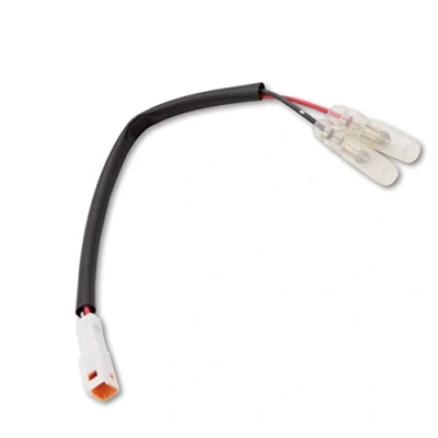 Abbildung von Highsider Adapterkabel für Nr. Beleuchtung an OEM Stecker Ducati,