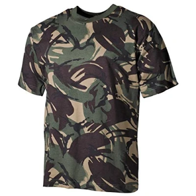 Abbildung von MFH US T Shirt, halbarm,170 g/m² (DE/NL/SE/PL, Alphanumerisch, S, Regular, DPM tarn)