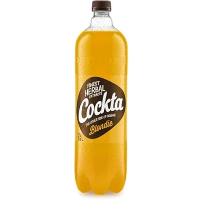 Abbildung von 4 Cockta Legendary Taste Fizzy Drinks with Finest Herbal Extract Soft Drink Non Alcoholic Aperitif Drinks, Coffeinfrei &amp; Orthophosphoric Acid Free New other side of ORANGE