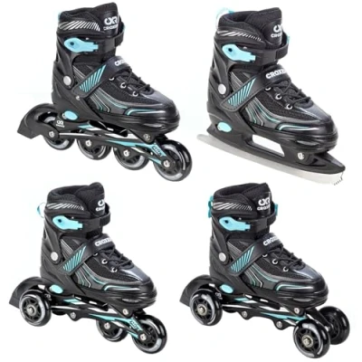 Abbildung von Verstellbare Rollschuhe 4in1 Optima