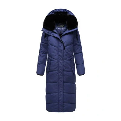 Abbildung von Navahoo Stepp Hingucker XIV Wintermantel, Damen, Größe: XS, Blue violet