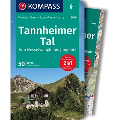 Abbildung von KOMPASS Wanderführer Tannheimer Tal von Nesselwängle bis Jungholz, 50 Touren mit Extra Tourenkarte: GPS Daten zum Download