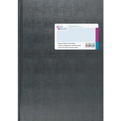 Abbildung von König und Ebhardt &amp; 8614422 Spaltenbuch (Spaltenbogen, 1 Spalte, A4, 210 x 297 mm, 96 Blatt) hellblau