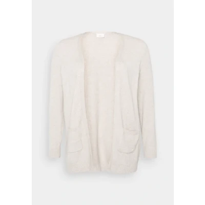 Abbildung von ONLY Carmakoma Caresly OPEN Cardigan Strickjacke, Damen, Größe: XL 54, Nacreous cloud