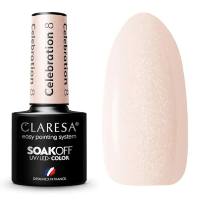 Abbildung von 8 Celebration UV Nagellack 5 ml Claresa