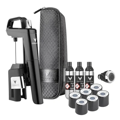 Abbildung von Coravin Weinsystem Timeless Six+ Schwarz