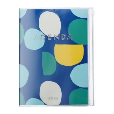 Abbildung von MARK&#039;S 2024/2025 Taschenkalender A5 vertikal, Dots, Navy: Von September 2024 bis Dezember 2025