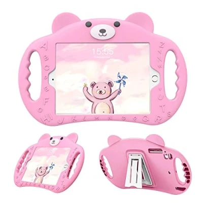 Abbildung von PZOZ Schutzhülle für iPad 24,6 cm (9,7 Zoll) Kinder, Air 1/2 2018/2017 Pro, stoßfest, mit Griff Ständer 5/6 Apple Tablet 5. Generation 6. A1475 A1893 A1474