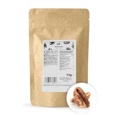 Abbildung von KoRo Pekannussbruch 1 kg Perfekt zum Backen Günstiger Preis durch Bruch Qualität Milder Geschmack Ohne Schale Knackige Zutat in Granola und Müslis