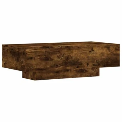 Abbildung von vidaXL Couchtisch Räuchereiche 100x49,5x31 cm Holzwerkstoff (1 St)