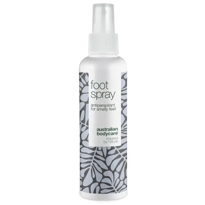 Abbildung von Fußdeo 150 ml Bei Schweißfüßen 100% Vegan Antitranspirant für Füße Fußspray mit Teebaumöl Schuhspray Auch zur therapiebegleitenden Pflege von Fußpilz