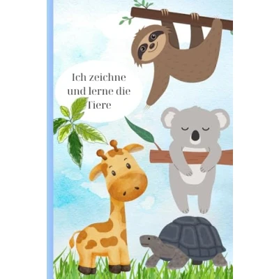 Abbildung von Ich zeichne und lerne die Tiere: Kritzeln Malbuch ab 2 Jahren