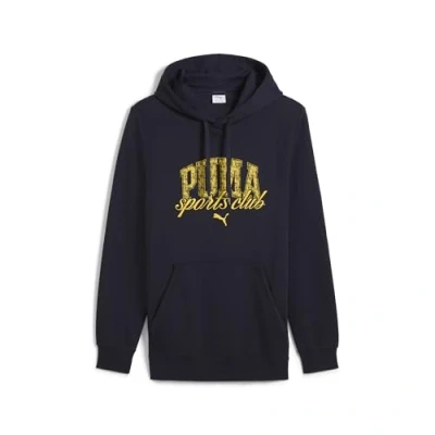 Abbildung von Puma Class Hoodie Herren Mit Print New Navy Größe: XXL