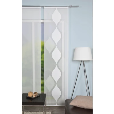 Abbildung von HOME WOHNIDEEN Schiebegardine &quot;GENDRY&quot;, (1 St.), HxB: 245x60, Schiebevorhang Effektvoile Scherli