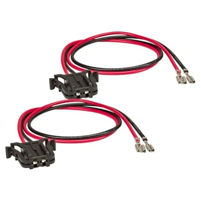 Abbildung von tomzz Audio Lautsprecheradapter (2er Set) auf DIN passt für Mercedes A B C E Kla Auto Lautsprecher