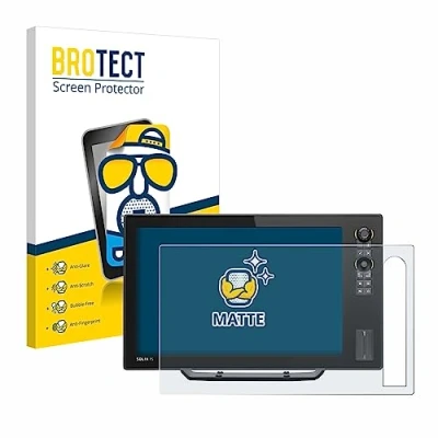 Abbildung von BROTECT Entspiegelungs Schutzfolie für Humminbird Solix 12 Matte Displayschutz Folie, Anti Reflex, Fingerprint
