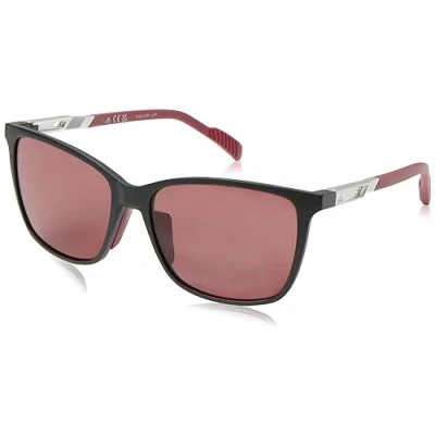 Abbildung von adidas Unisex SP0059 Sonnenbrille, Mattes Schwarz, 58/16/135