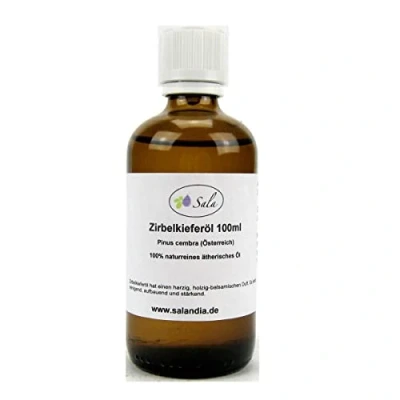 Abbildung von Sala Zirbelkieferöl ätherisches Öl naturrein 100 ml Glasflasche