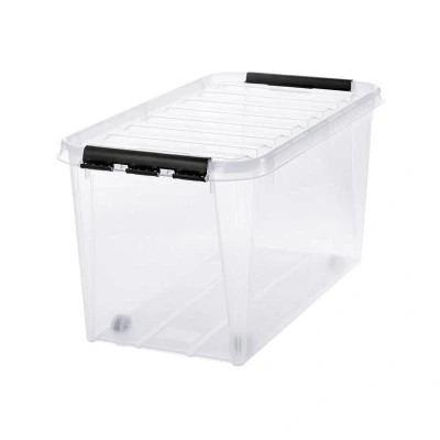 Abbildung von ORTHEX SmartStore Classic 70 Box mit Rollen Liter 72 x 40 38cm transparent