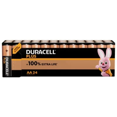Abbildung von DURACELL PLUS AA/LR06/MN1500 Mignon 24er Pack/038882 Inh.24