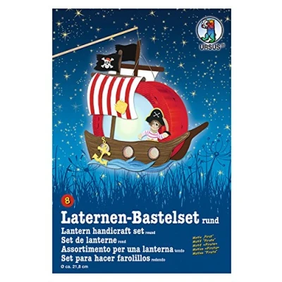 Abbildung von URSUS Ludwig Bähr Umzugslaterne Laternen Bastelset &quot;Pirat&quot; v1