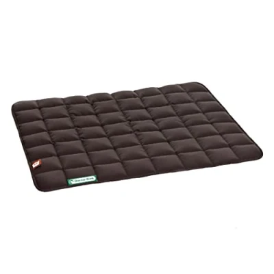 Abbildung von Doctor Bark Hundedecke weiche, hochwertige Hundematte für mittlere Hunde, robuste Indoor Outdoor Liegedecke, waschbar bis 95C (Gr. M, Braun)