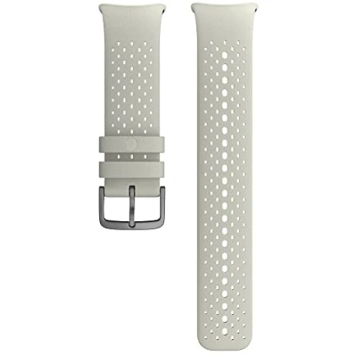 Abbildung von Polar Silikon Armband Pacer Pro 22mm Weiß Rot S L
