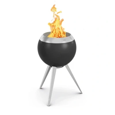 Abbildung von höfats Feuerschale MOON 45, (rauchfrei mit Holzvergaser Technologie, zweistufigen Verbrennungsprozess, Feuerstelle ⌀ 45 cm)