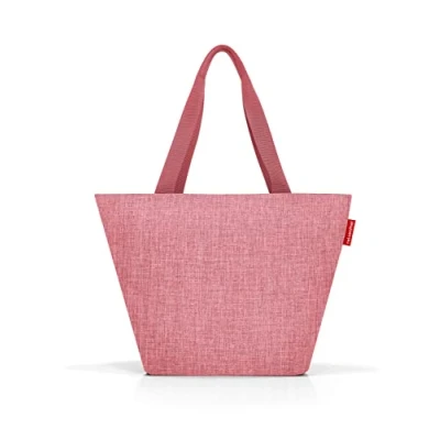 Abbildung von reisenthel Shopper Geräumige Shopping Bag und edle Handtasche in einem Aus wasserabweisendem Material, Couleur:Twist Berry