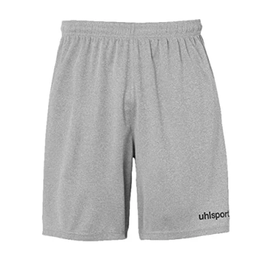 Abbildung von uhlsport Center Basic Shorts für Kinder, Größe: 152, Dark grau melange/schwarz