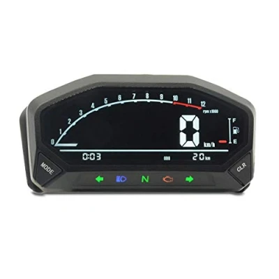 Abbildung von Motorrad Tachometer digital/Drehzahlmesser LCD Zaddox SM24