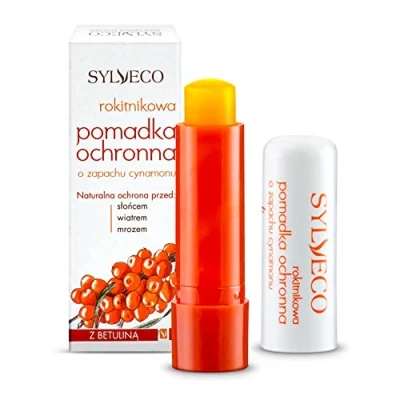 Abbildung von SYLVECO Sanddorn Schutzlippenstift mit Zimtduft