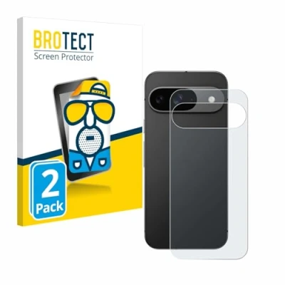 Abbildung von BROTECT Entspiegelungs Schutzfolie für Google Pixel 9 (Rückseite) (2 Stück) Matte Displayschutz Folie, Anti Reflex, Fingerprint