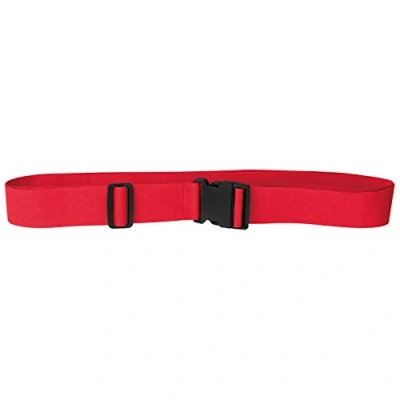Abbildung von Verstellbares Kofferband / Koffergurt aus Polyester Farbe: rot