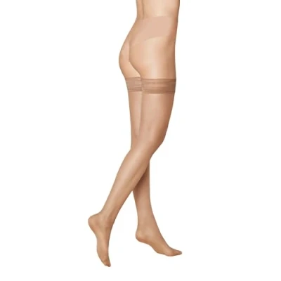 Abbildung von Kunert Beauty Overkneestrümpfe tan, Damen, Größe: 42/44, Tan