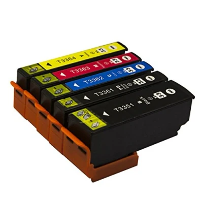 Abbildung von Bergsan Kompatibel mit Epson 33 33XL Multipack Patronen Druckerpatronen für Expression Premium XP 7100 530 540 630 635 640 645 830 900