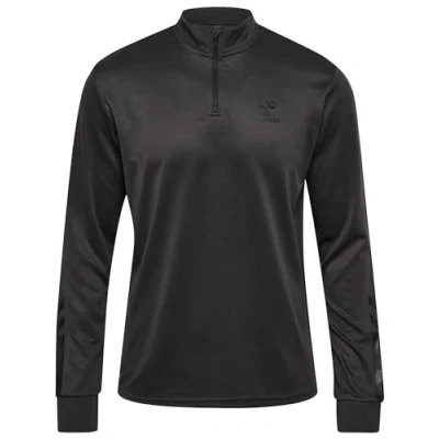 Abbildung von Hummel Active HALF ZIP Sweatshirt, Herren, Größe: XXL, Obsidian