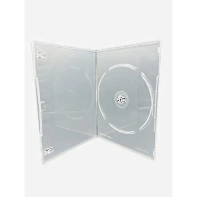Abbildung von Dragon Trading DVD / CD Blu Ray Hüllen mit 7 mm Rücken und Außenhülle für das Artwork Inlay, transparent, 10 Stück