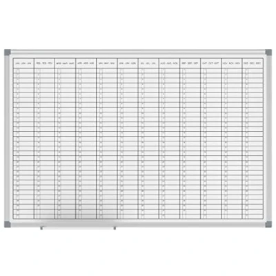 Abbildung von MAUL Plantafel Jahresplaner Ansicht 12 Monate Breite 900 mm